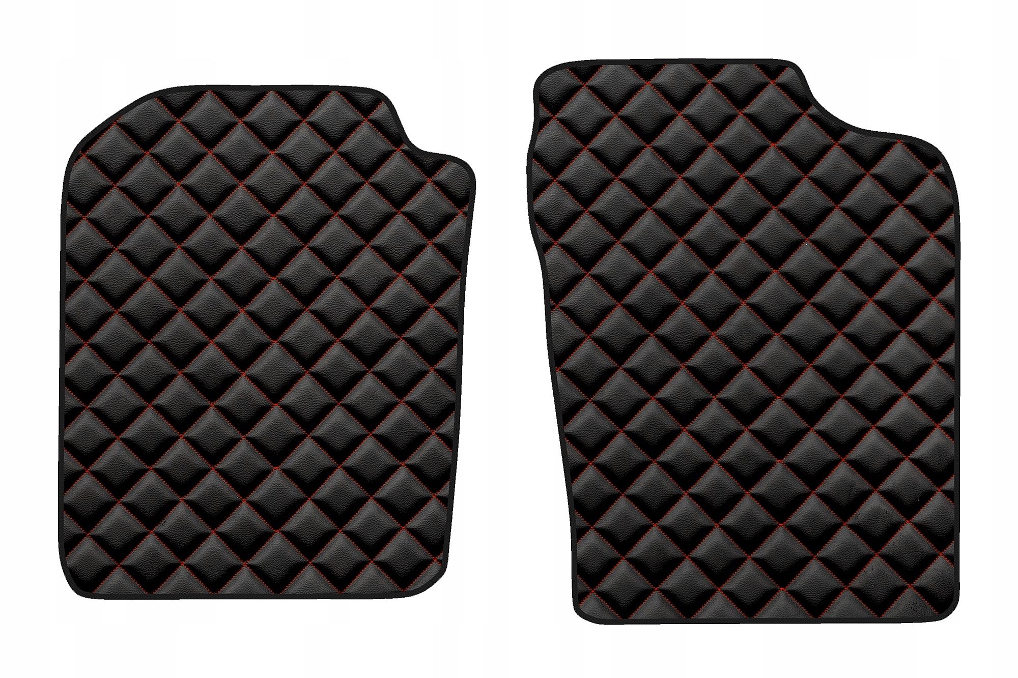 Коврики спереди кожа DAIHATSU CUORE II 07-толстые