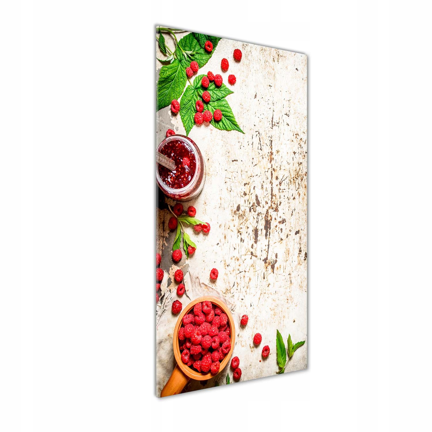 

Foto obraz akrylowy do salonu Malinowy dżem 50x125