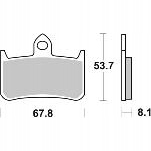 622HS - Строительные блоки SBS HONDA CB CBR 900 RR Fireblade HORNET