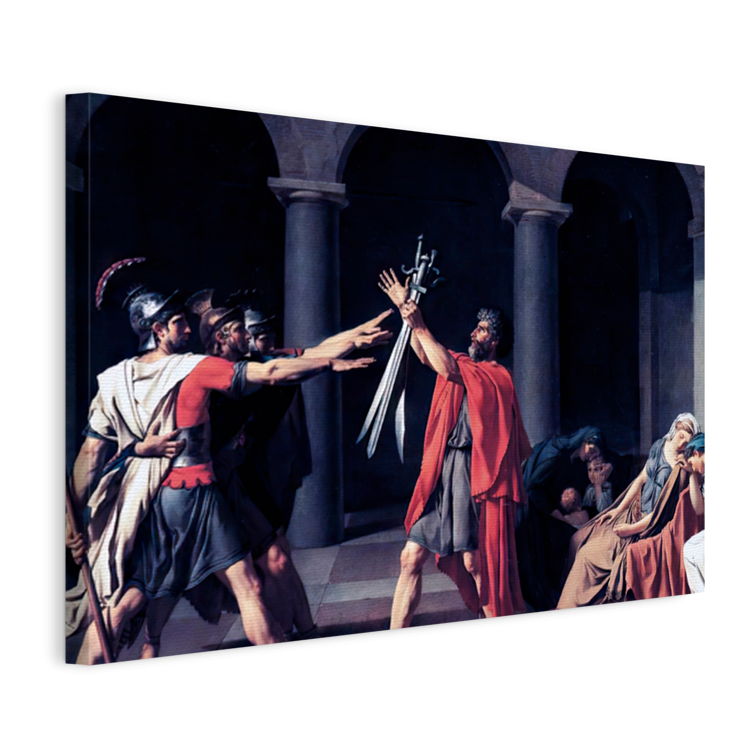 Obraz Na Plátne Jacques-louis David Oath Horatii 120x80