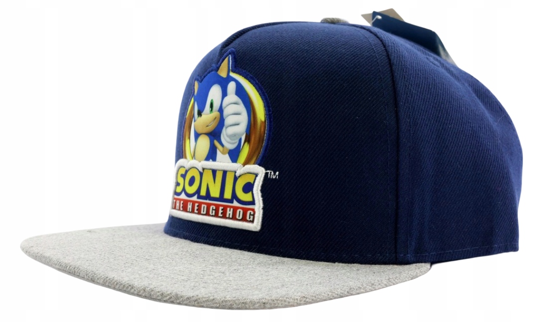 Pánská Kšiltovka Sonic The Hedgehog Sega 54-5 9 Cm s výšivkou