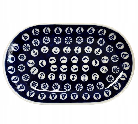 PÓŁMISEK 24 CM CERAMIKA BOLESŁAWIEC LK01