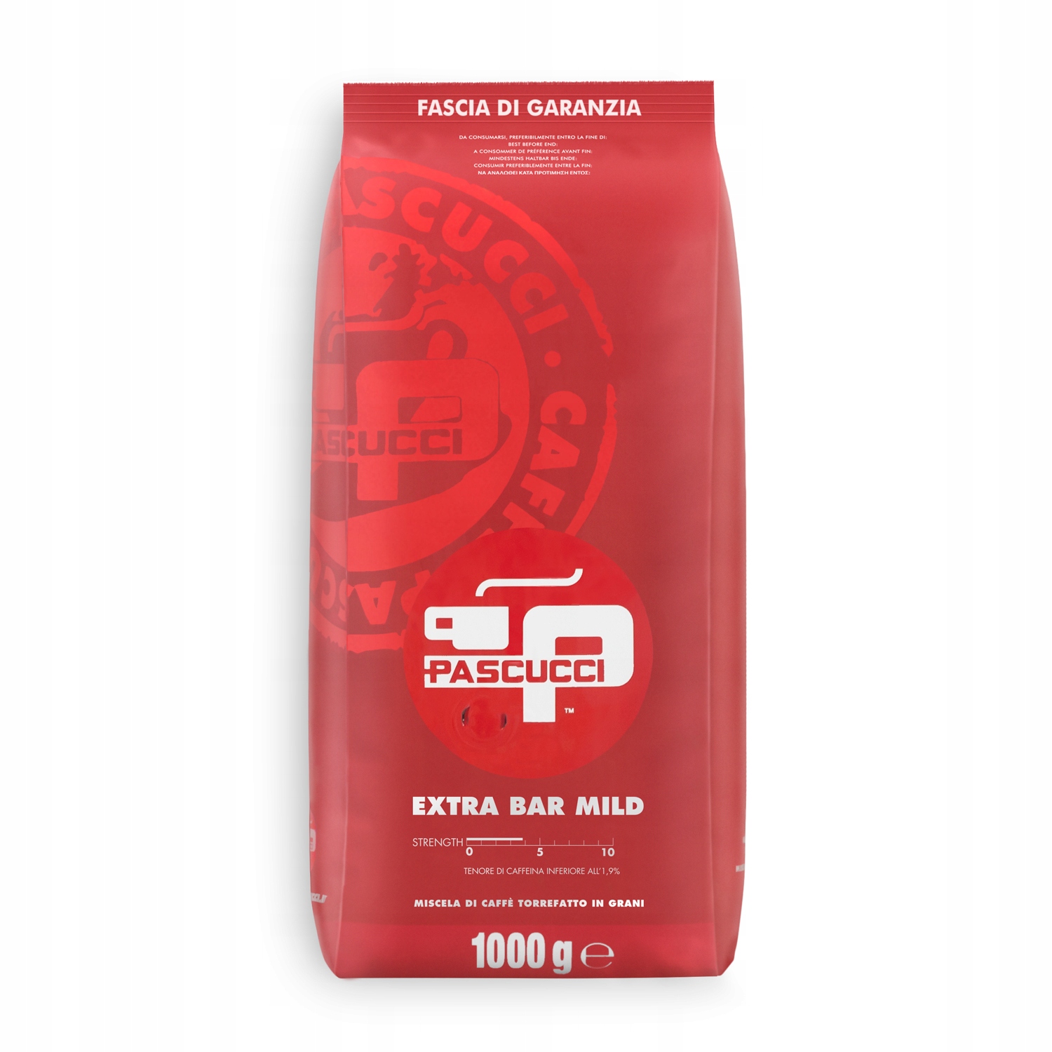 Kawa ziarnista mieszana Pascucci Extra Bar Mild 1000 g
