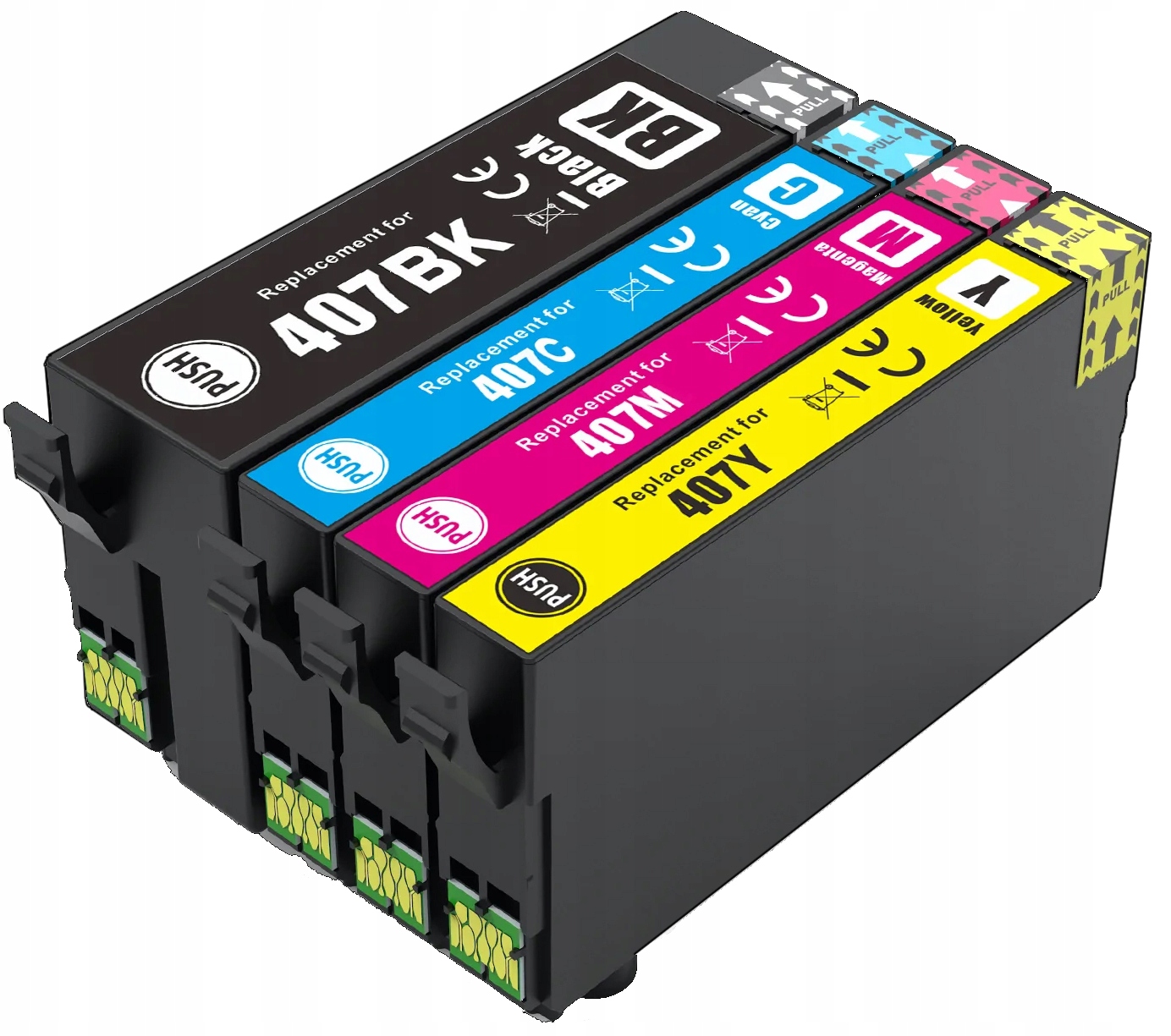 4x Inkoust Pro Epson WorkForce Pro WF-4745DTWF Cmyk