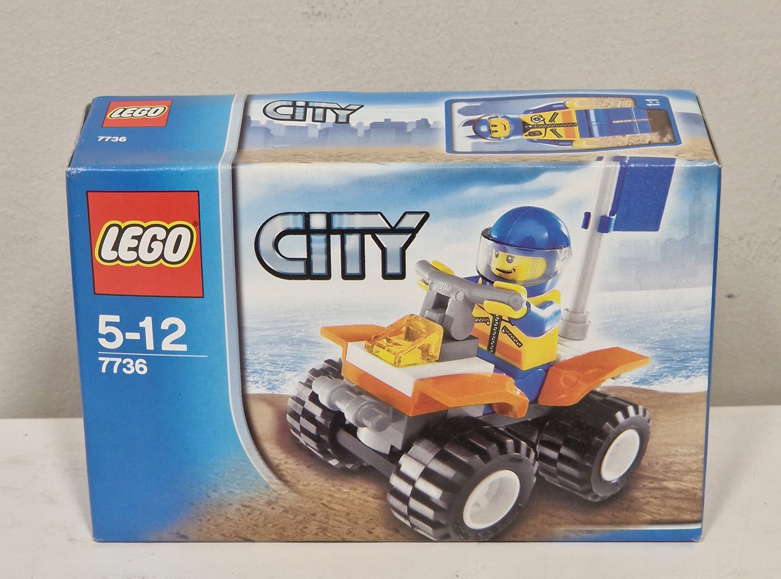 Lego City 7736 Quad straży przybrzeżnej