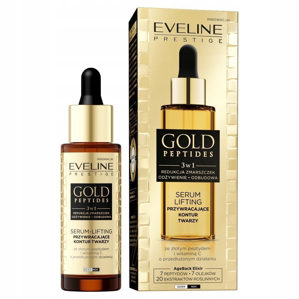 Eveline Cosmetics Gold Peptides Serum-lifting do twarzy