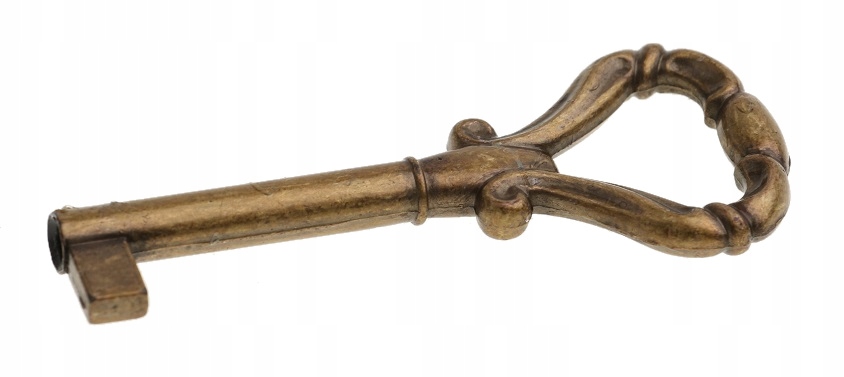 

Klucz Meblowy E-241 Kluczyk Do Szafki Barku Patyna