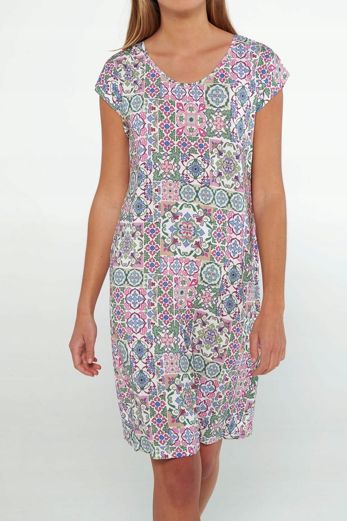 Koszula nocna damska VAMP 20076 [Rozmiar S]