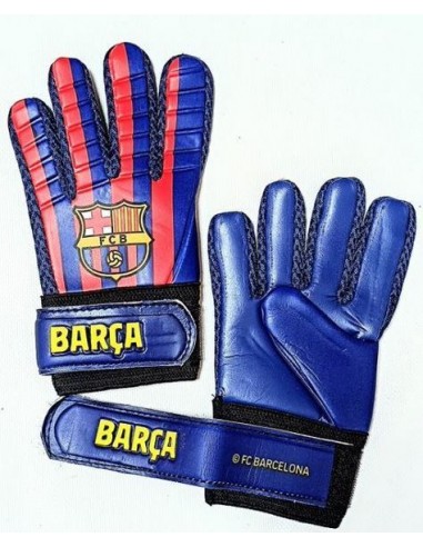 Fc Barcelona brankářské rukavice pro mládež, velikost 5 7-10 let