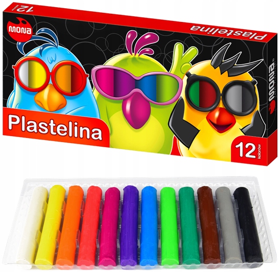 

Plastelina Szkolna Mona 300043
