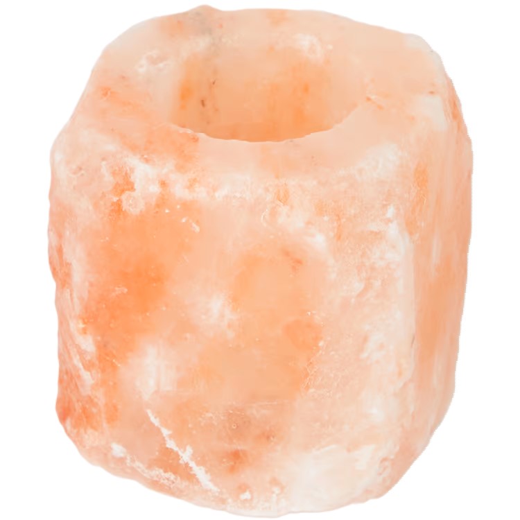 Świecznik na podgrzewacze z kamienia solnego