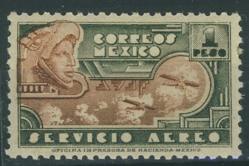 Mexico un peso - Servicio Aereo