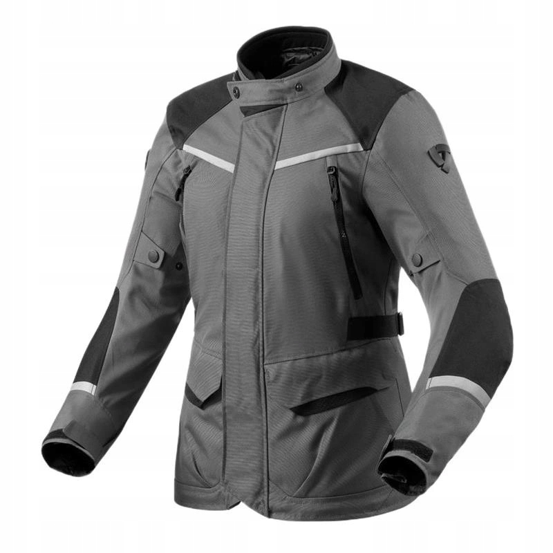 Dámska motocyklová bunda Revit Voltiac 3 H2O Lady Grey/black šedá čierna
