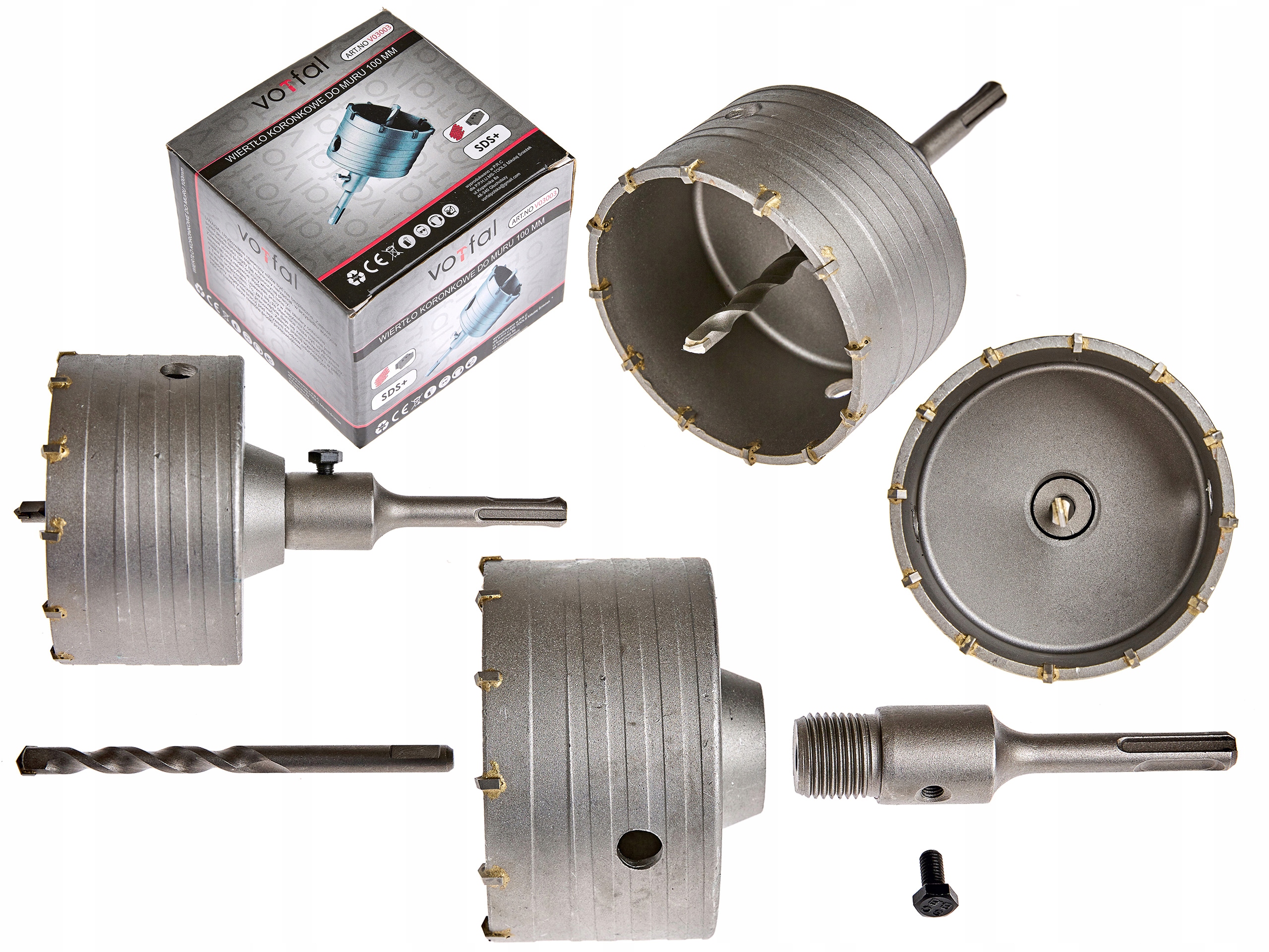 

Otwornica Do Betonu Frez Koronka 100MM Sds Sds+