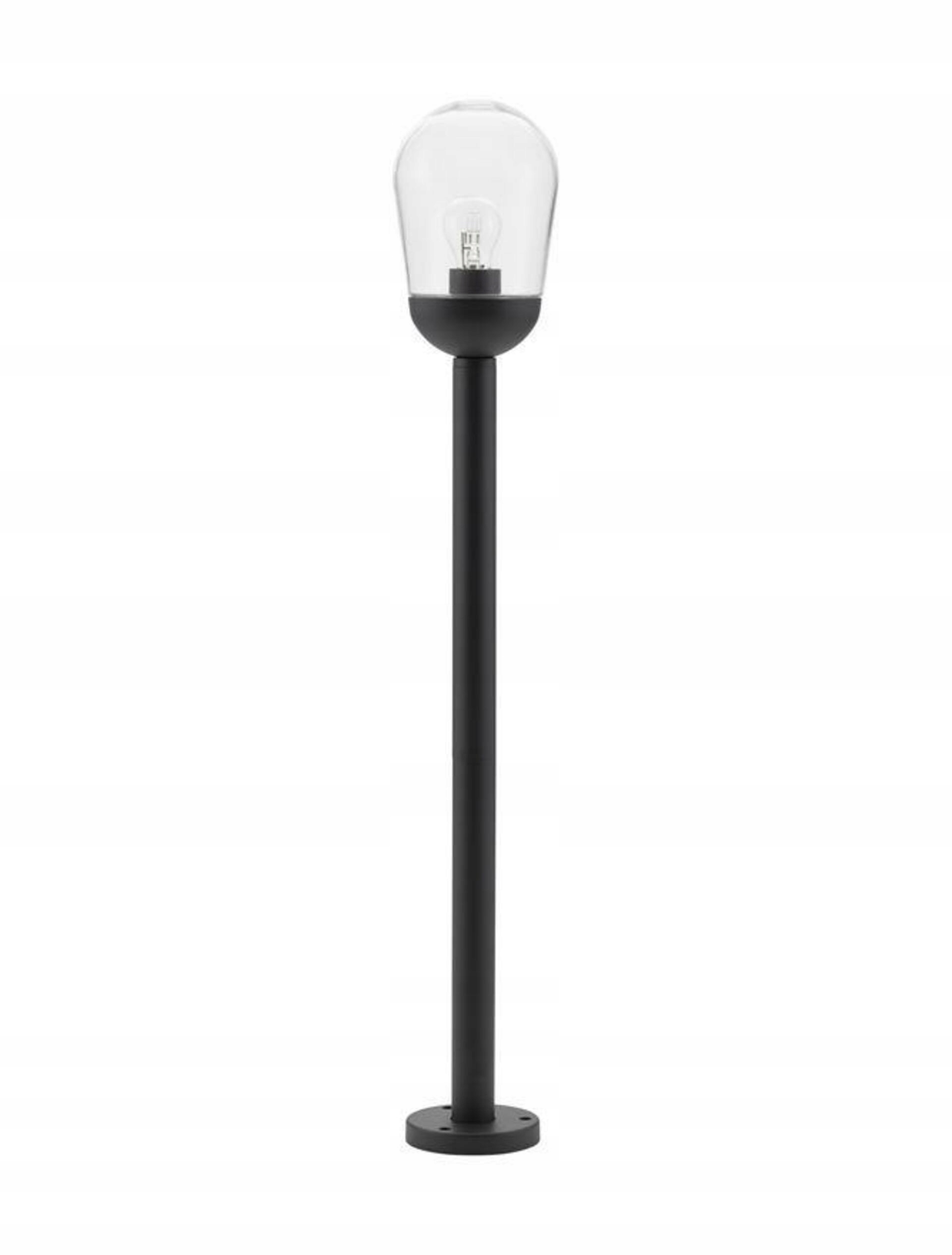 Vonkajšie stĺpikové svietidlo Nova Luce Omika E27 IP54 970 mm šedé