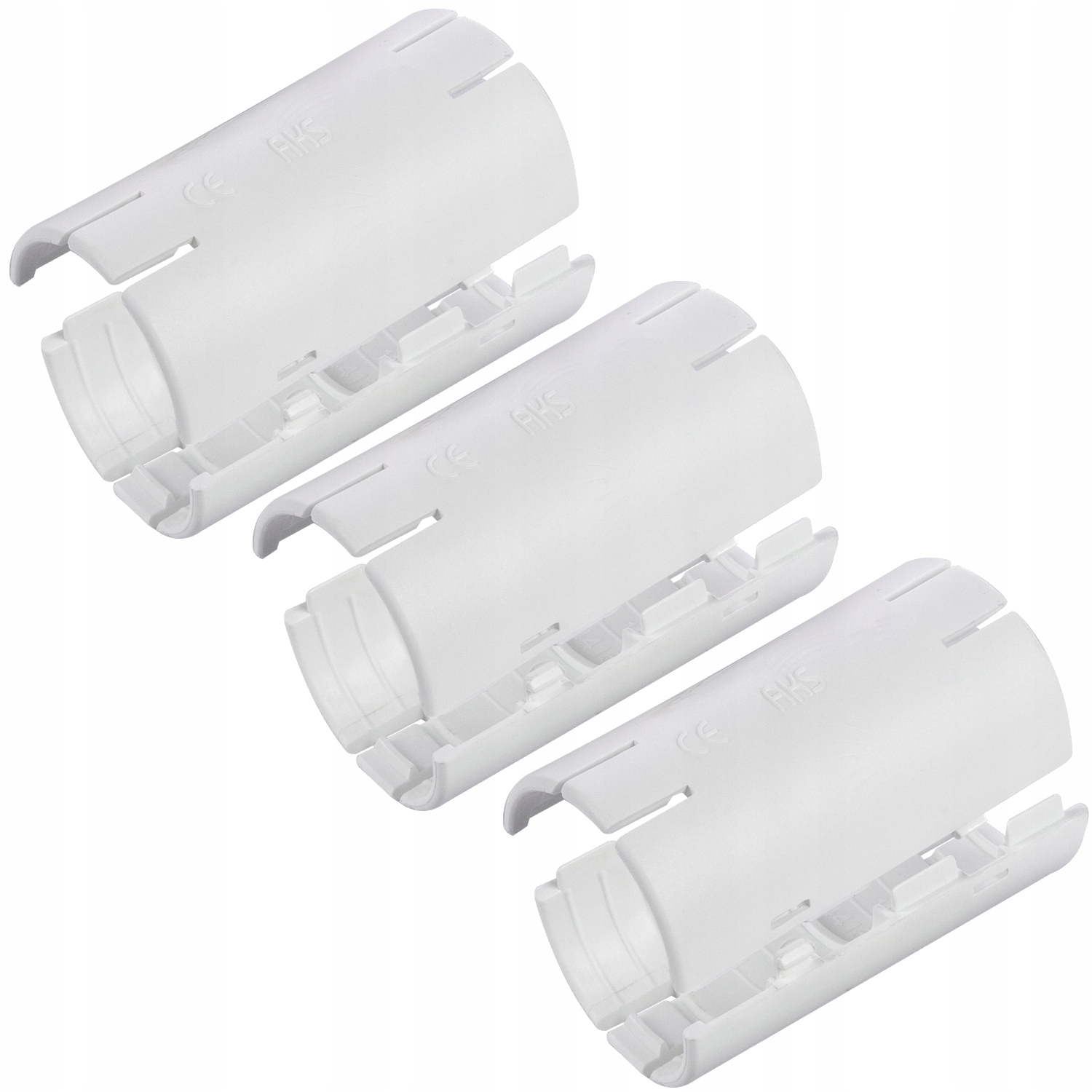 

Łącznik Składany Prosty Do Rur Rlm Biały 25mm 3szt