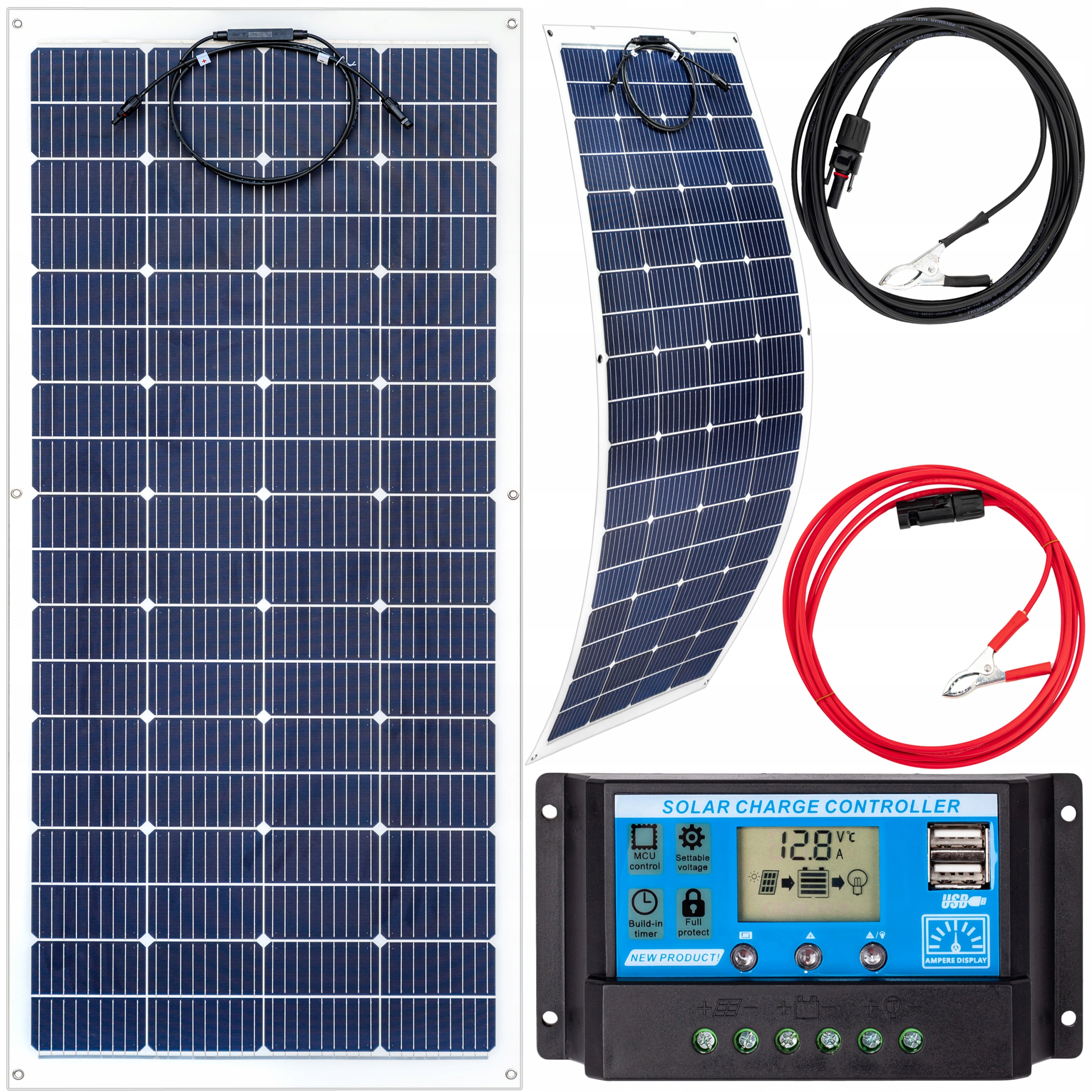 

Panel Solarny Fotowoltaiczny Elastyczny 200W 12V