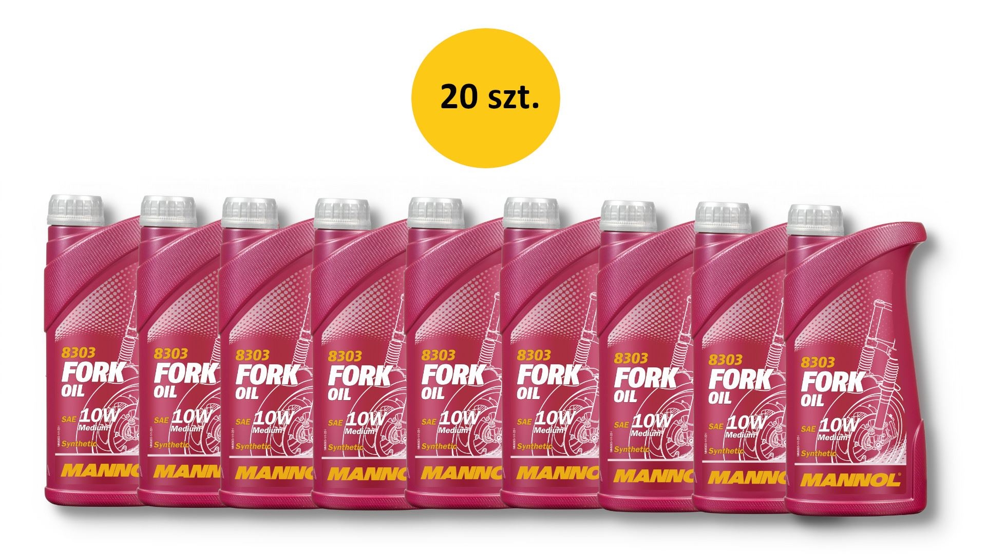 Mannol Olej Pre Teleskopy Tlmiče Zavesenie Fork Oil Sae 10V 1L