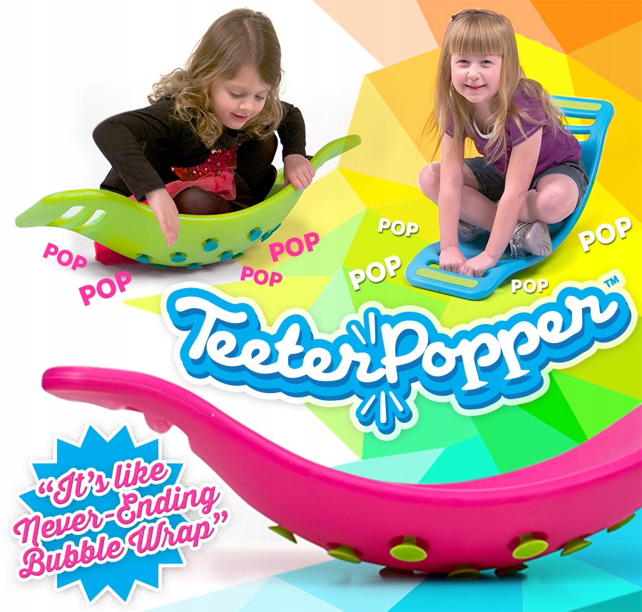 Bujawka z przyssawkami Teeter Popper Różowa Marka Fat Brain Toys
