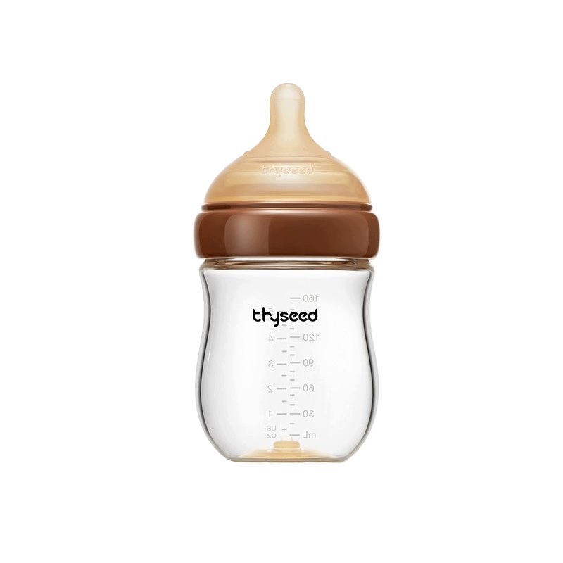 Thyseed Antykolkowa Butelka Dla Niemowląt szklana 160 ml. 0-1m