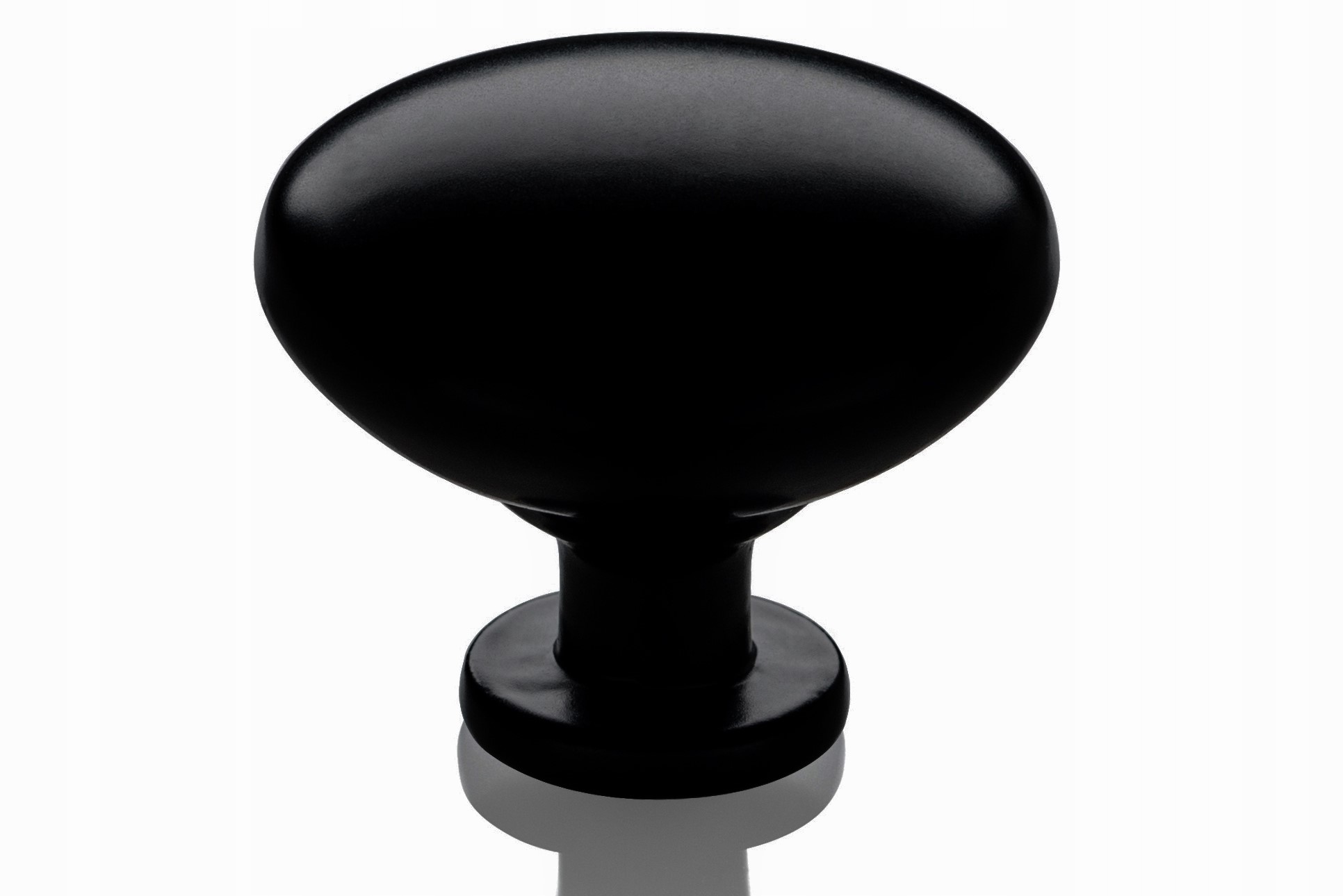 

Gałka Meblowa Ruby Black czarna mat 29 mm