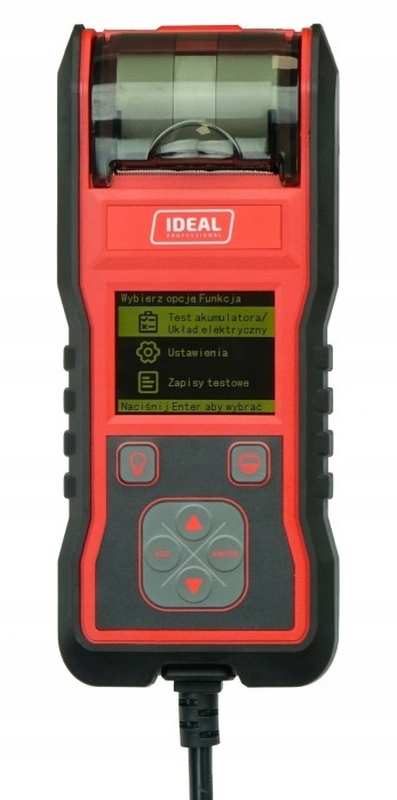 Tester Batérií S Tlačiarňou BDT4000A 6V 12V Ideal