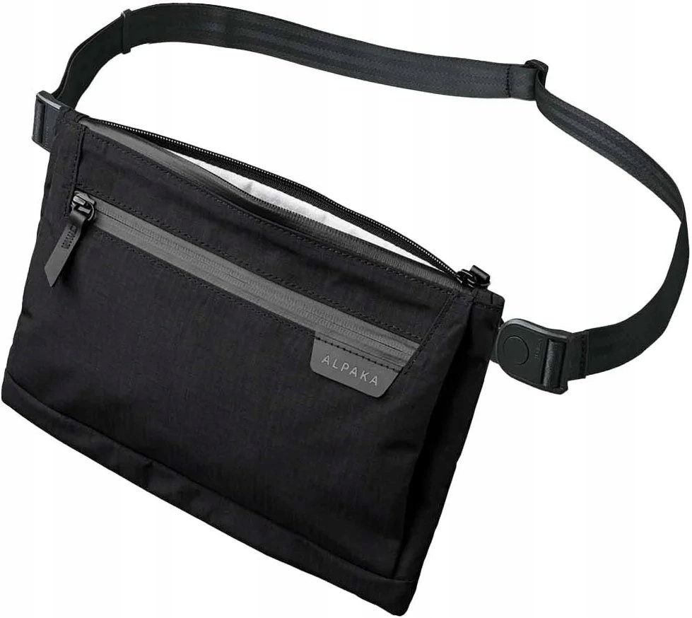 Taška přes rameno Alpaka Zip Pouch Max V2 černá
