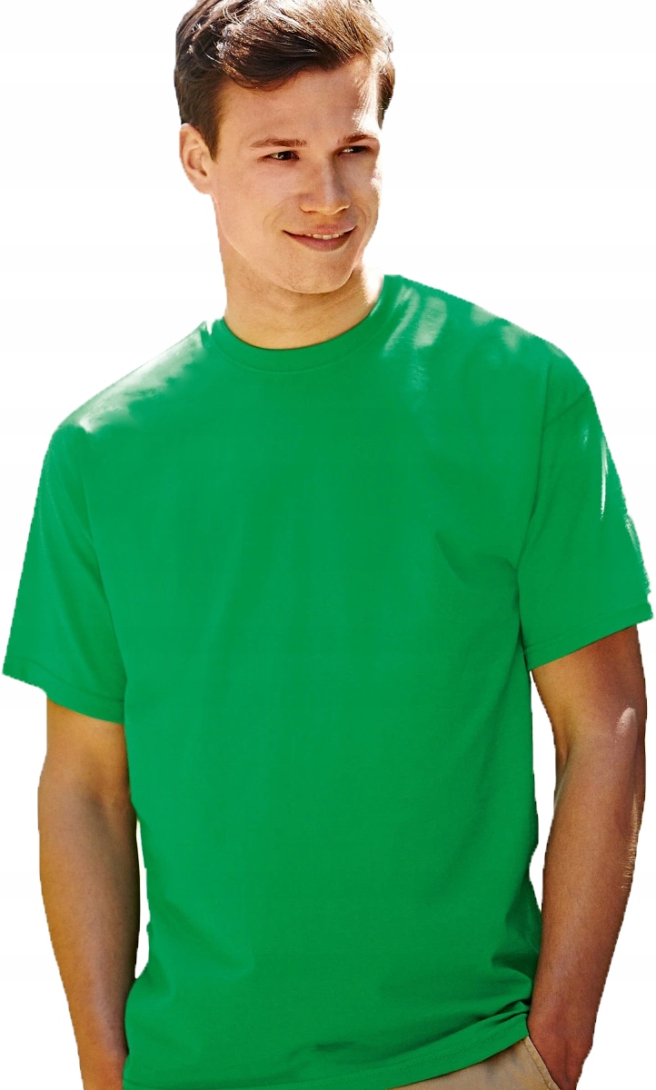

T-shirt Fruit Ringspun Zielony roz 3XL