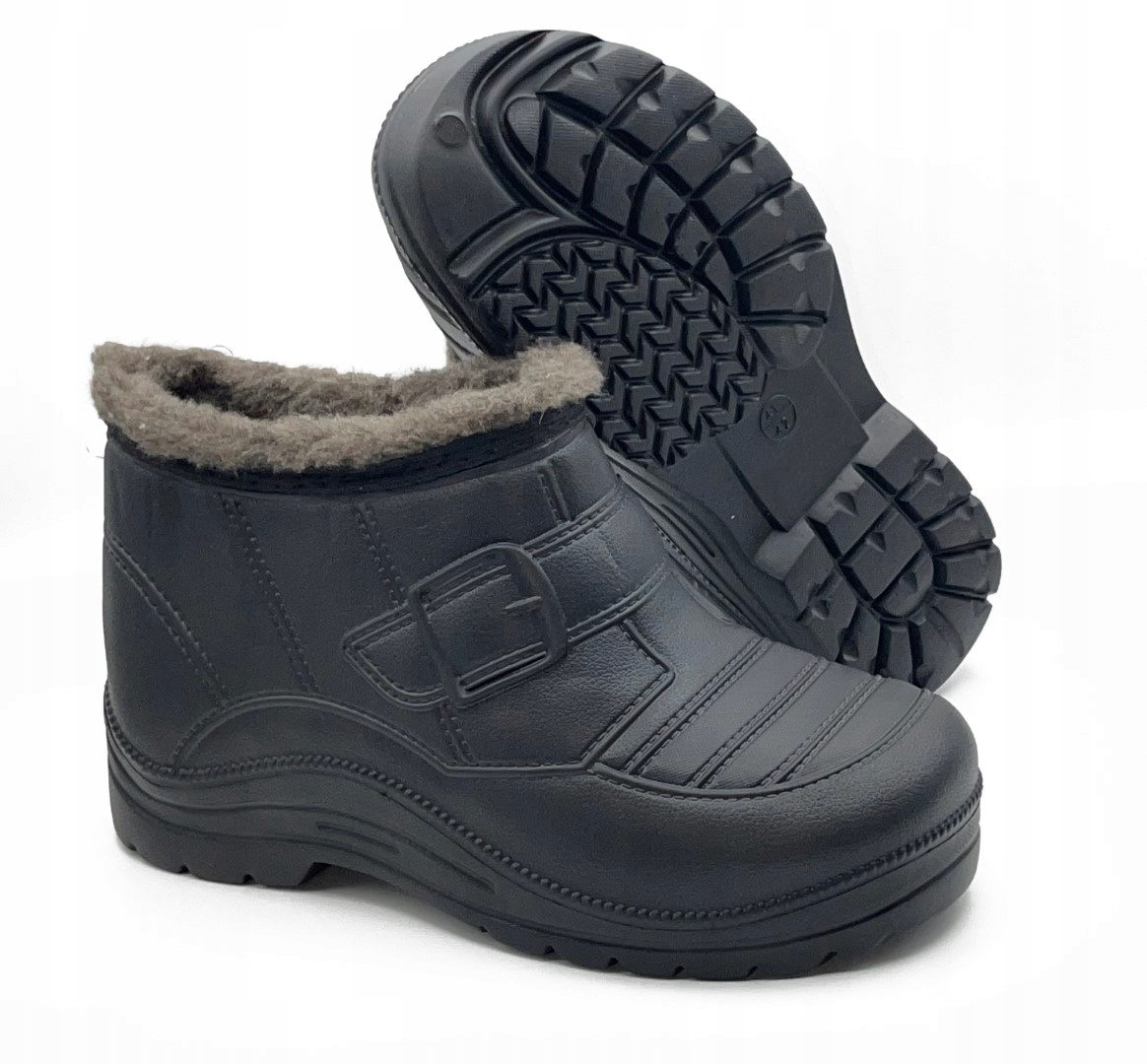 

Kalosze Piankowe Eva Lekkie Ciepłe Wkładka 44