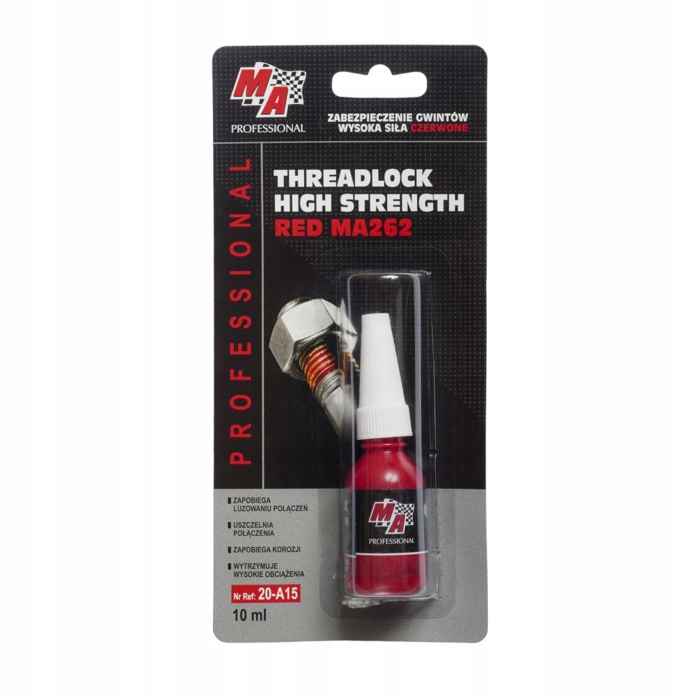 

Klej Do Gwintów Czerwony Mocny 10ML 20-A15