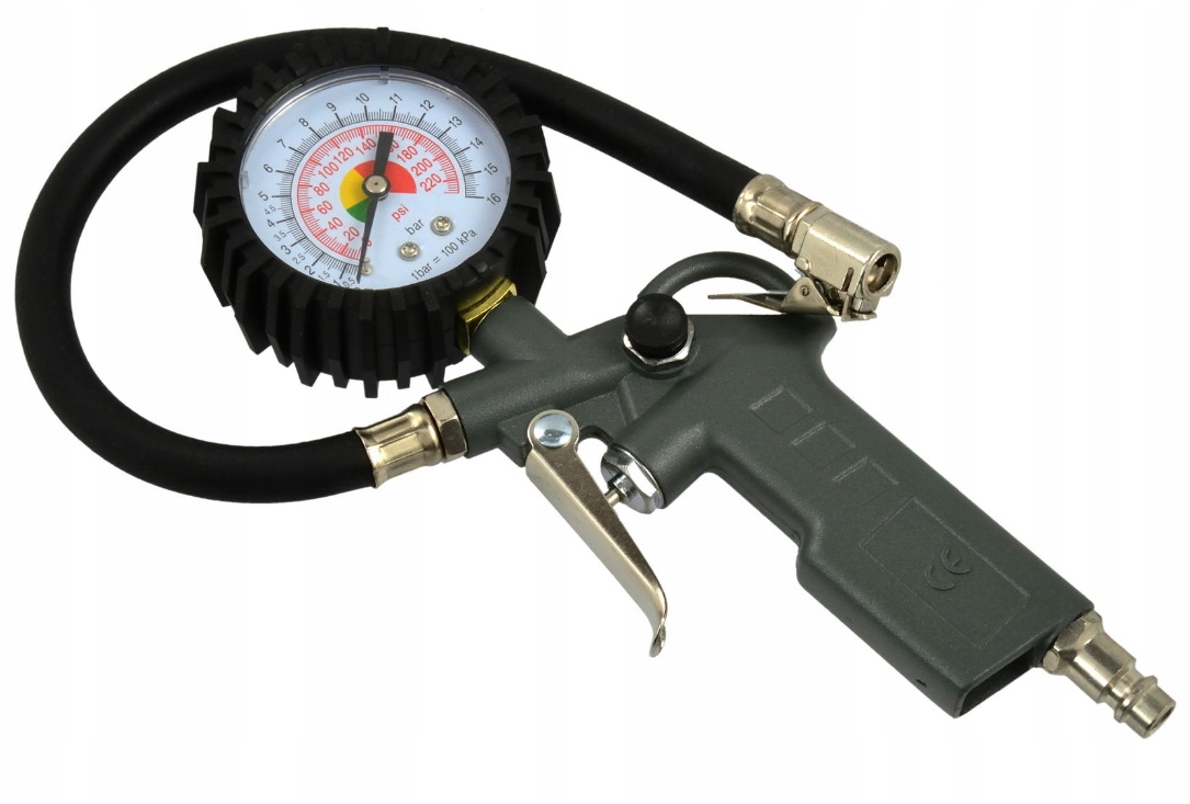 

Pistolet Do Pompowania Kół Z Manometrem 16 Bar