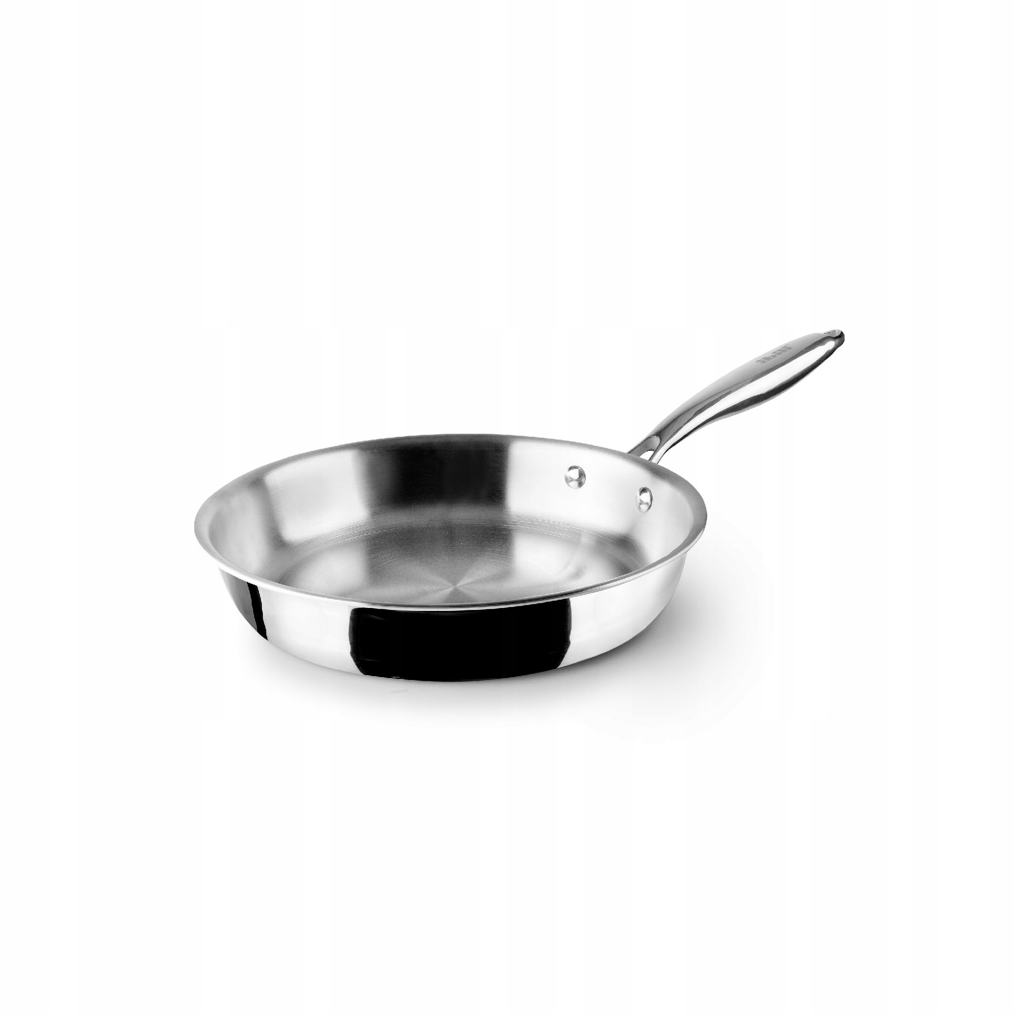 Ibili Trójwarstwowa patelnia Natural 20 cm stal nierdzewna do
