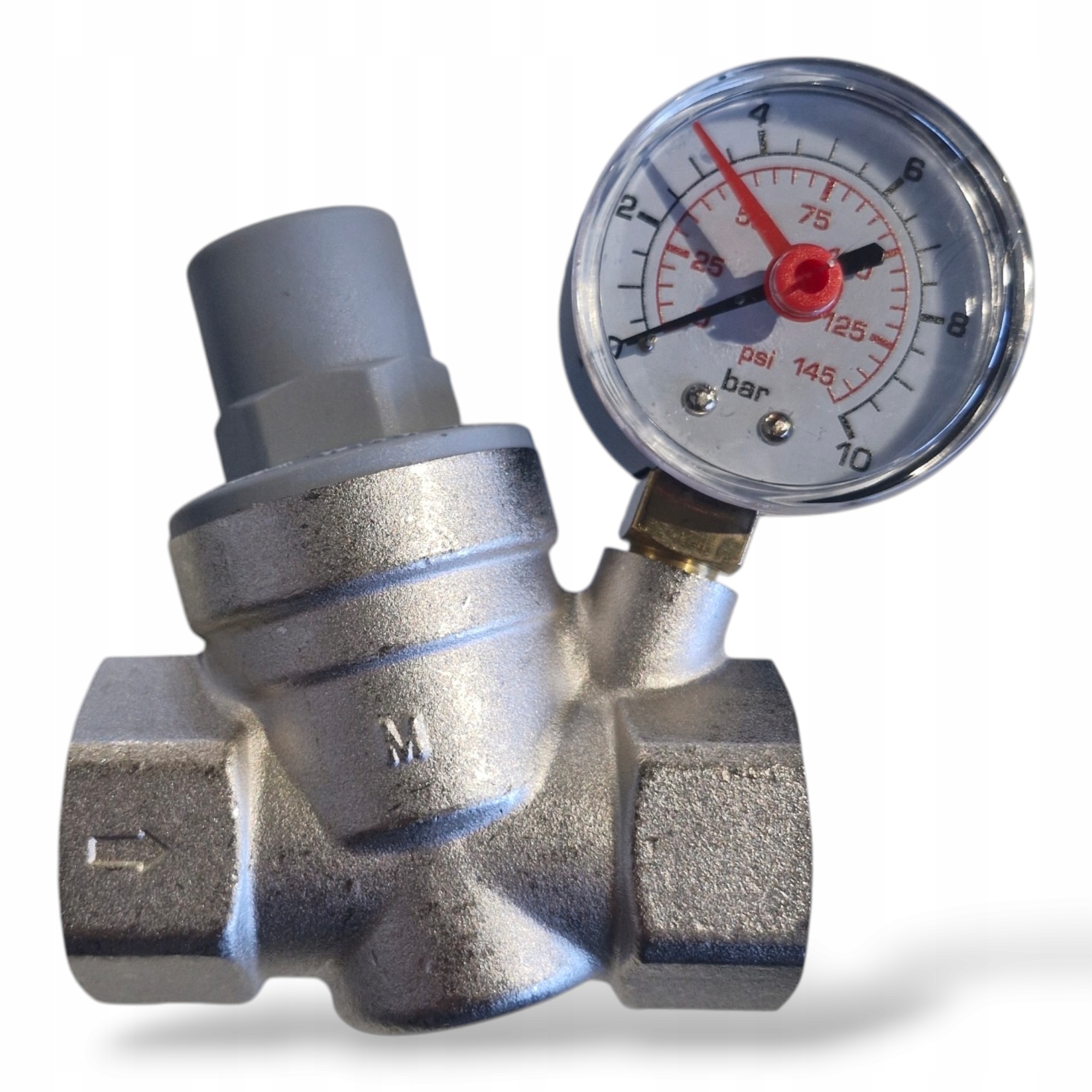 Reduktor Ciśnienia Wody Z Manometrem 1 " DN25 Zawór Regulacyjny Solidny