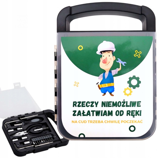 

Walizka Z Narzędziami Faceta Urodziny 1-99