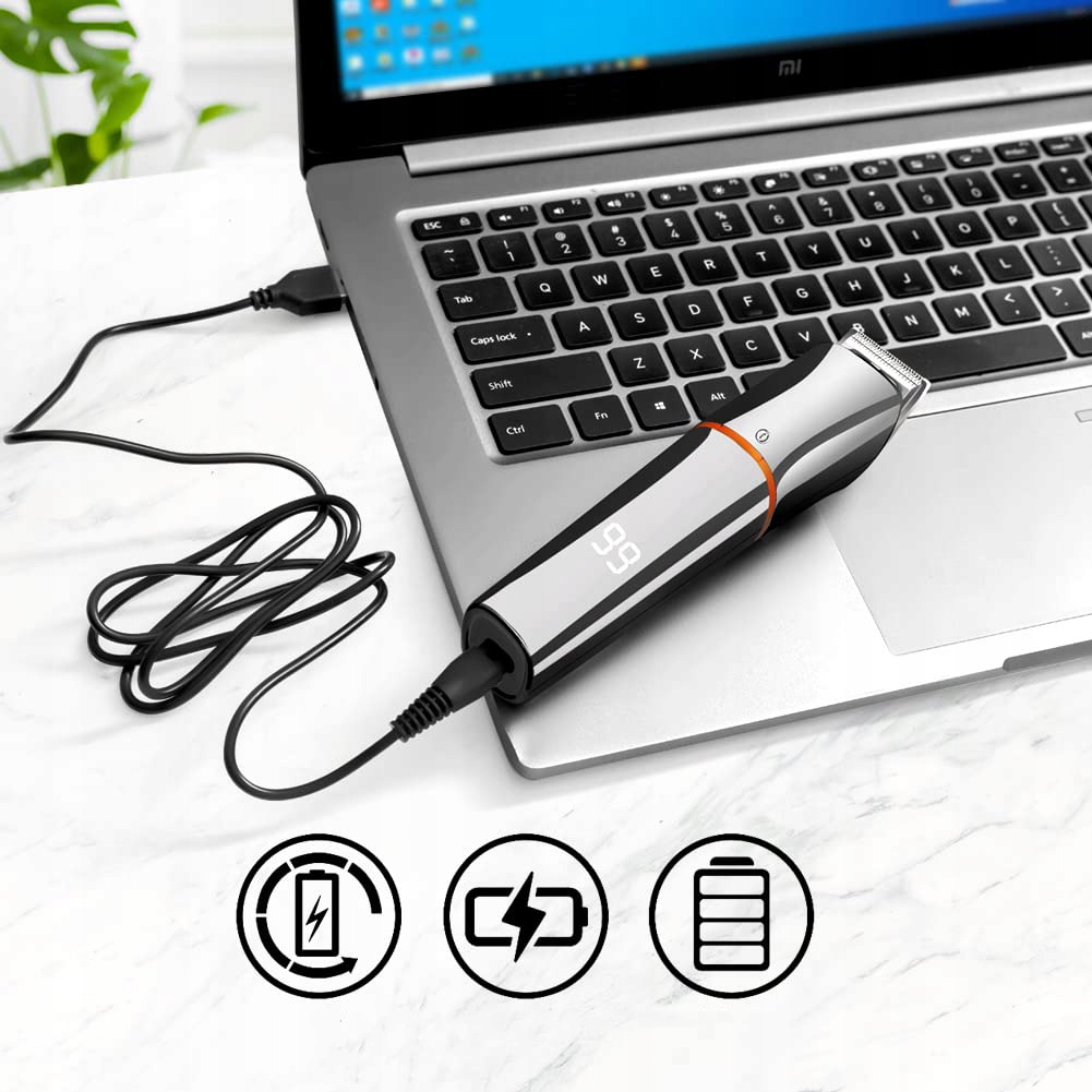 GOLARKA WET&DRY WODOODPORNA 6W1 TRYMER DO WŁOSÓW W NOSIE LED WYŚWIETLACZ Kod producenta 328BE1