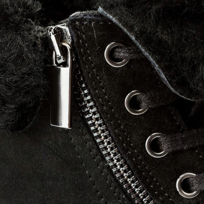 Botki Caprice 26470 Black/Czarne Rozmiar 37 Cechy dodatkowe futerko