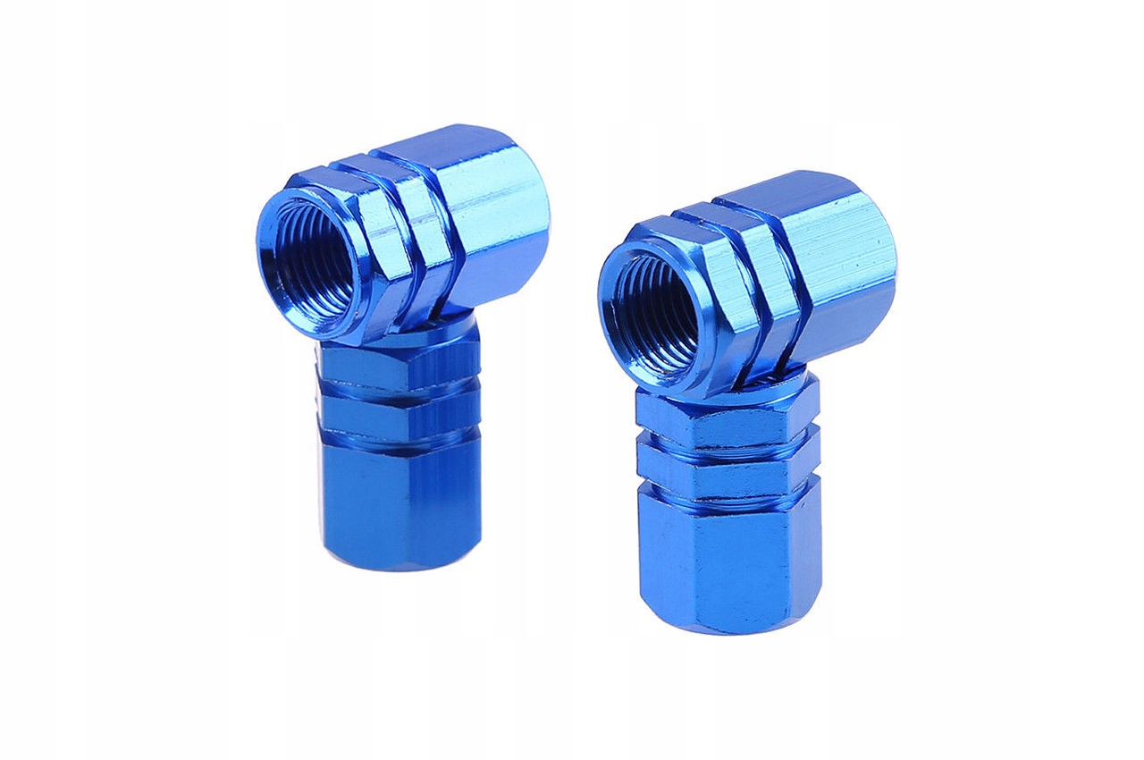 

Aluminiowe Nakrętki Na Wentyle Niebieskie 4 Szt