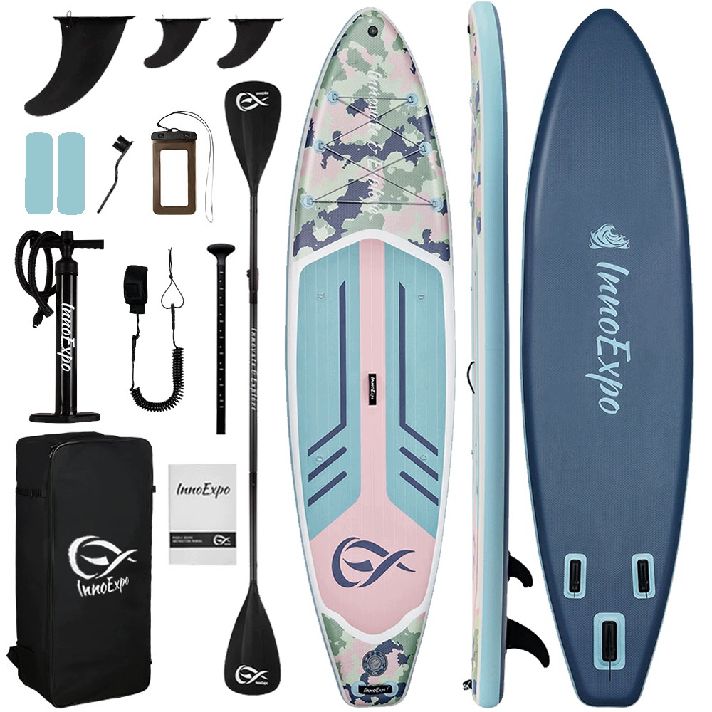 Sup Deska InnoExpo Nafukovací 350 x 89 x 15 CM Nosnost 230 Kg Příslušenství