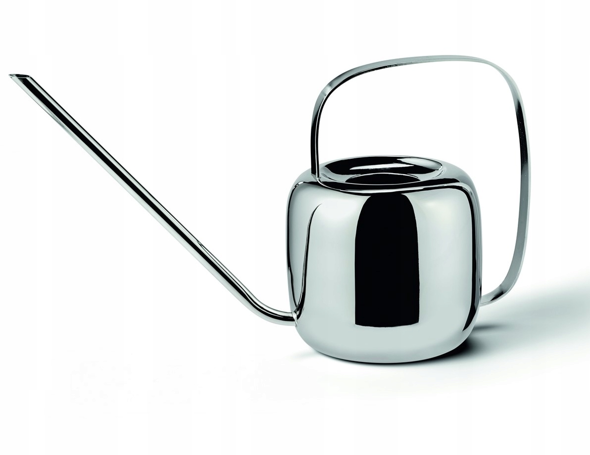 Philippi Agnes Oceľová kanvica na kvety 1,2 l strieborná leštená