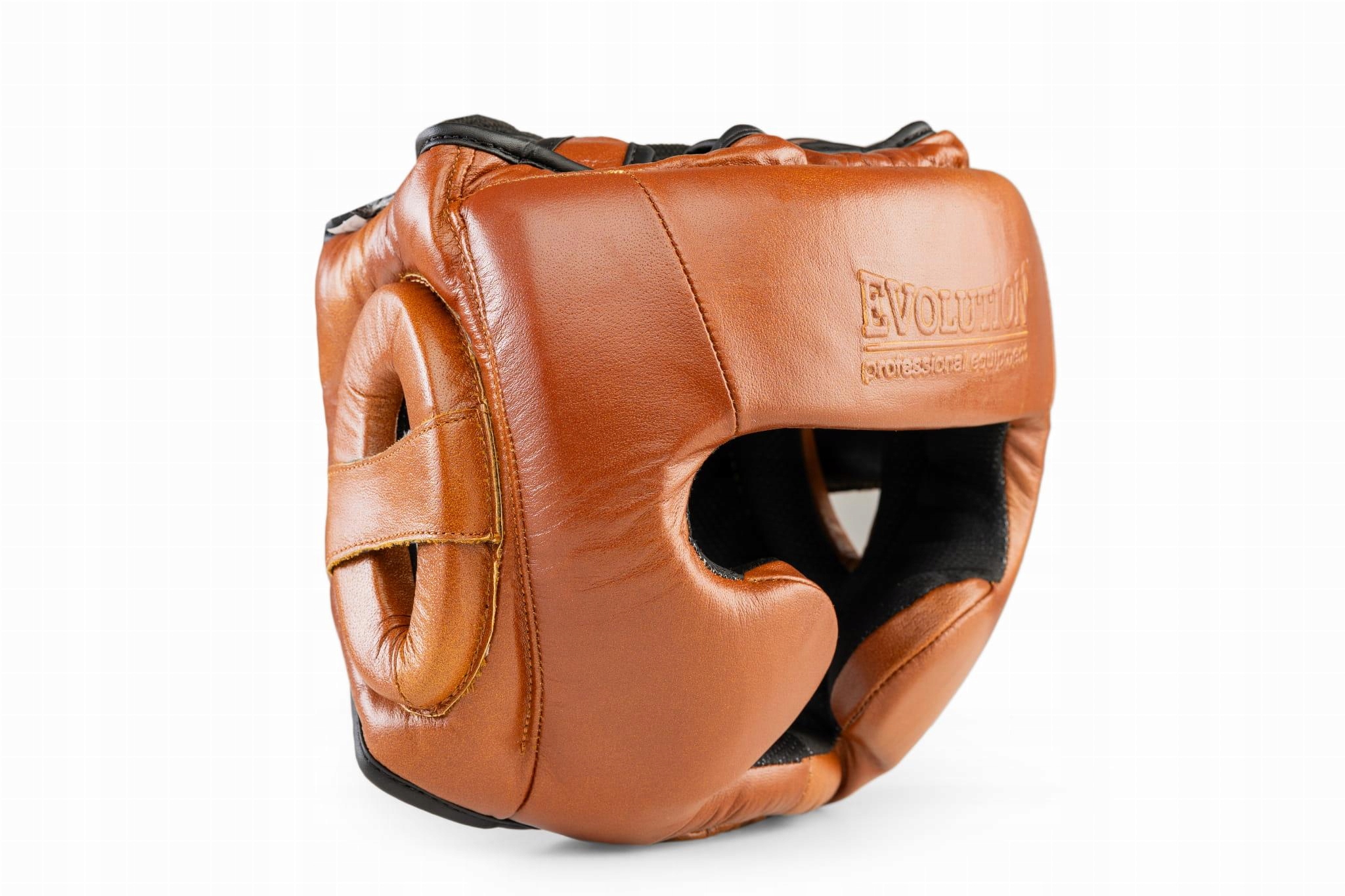 Kask Bokserski Treningowy Retro Evolution Skóra r.L