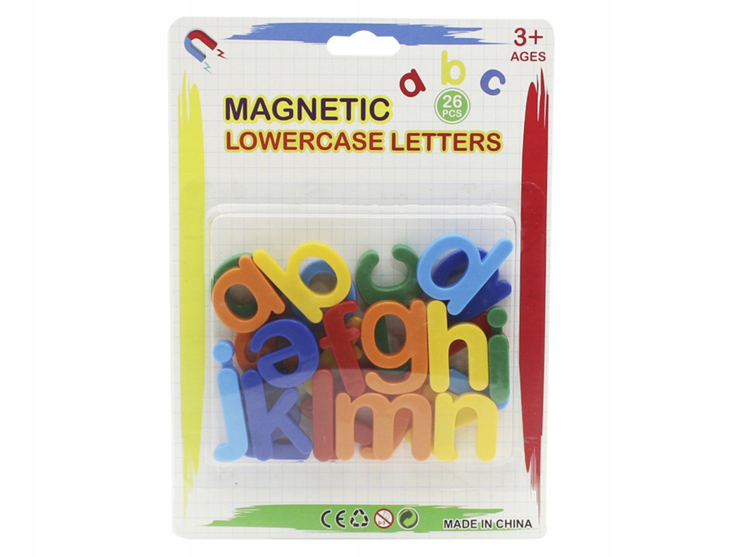

Magnesy Litery Małe Na Tablicę Lodówkę Alfabet