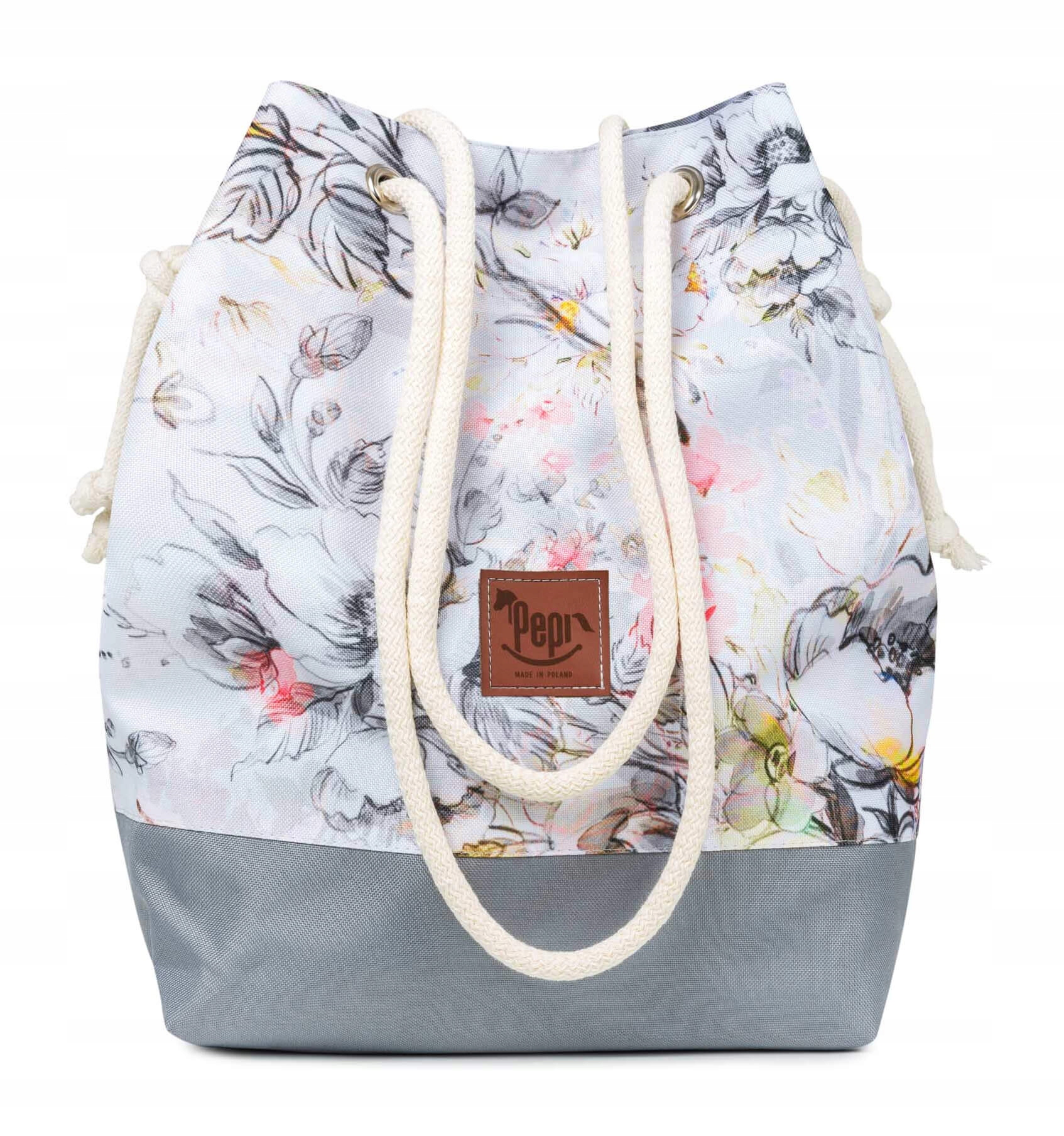 

Pepi Torebka Damska Shopper Torba Podręczna Kwiaty