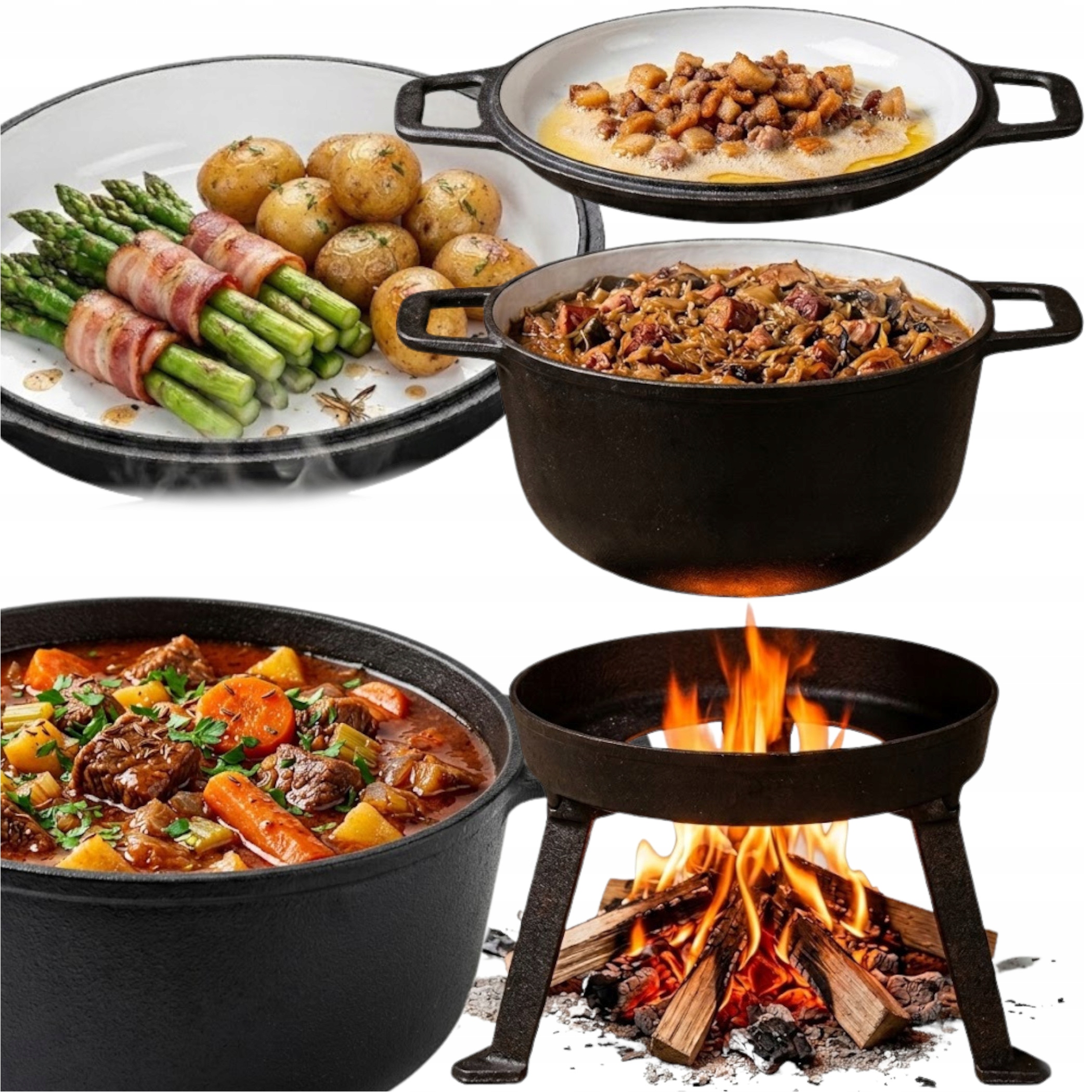 Kotlík Se Smaltovanou Povrchovou Úpravou Chránící Smaltovaný Litinový Kotlík Pánev