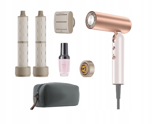 Suszarka do włosów Dreame Pocket Ultra 1500W biało-różowa