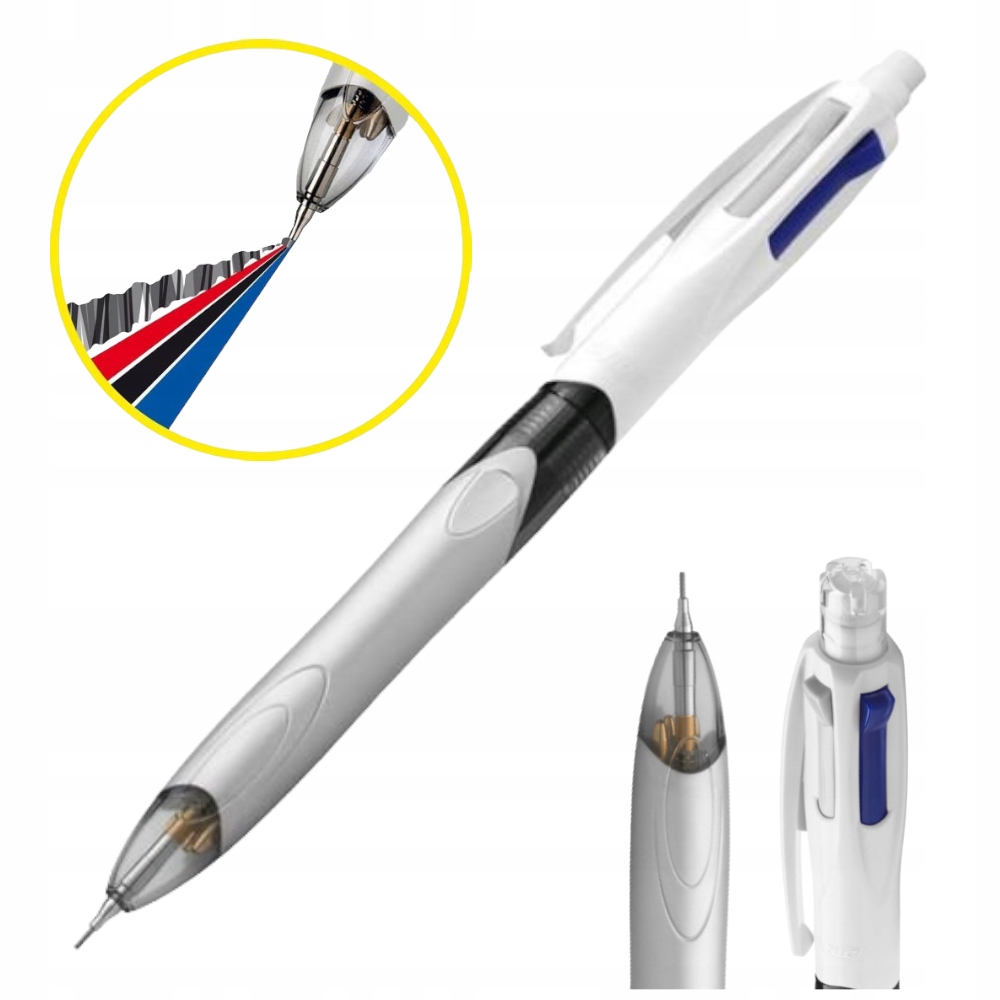 

Długopis ołówek 4w1 Bic 3 4 colours fine