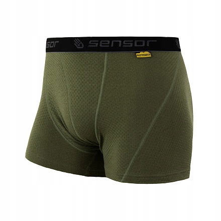 Sensor Merino Df pánské trenky safari green velikost XXL