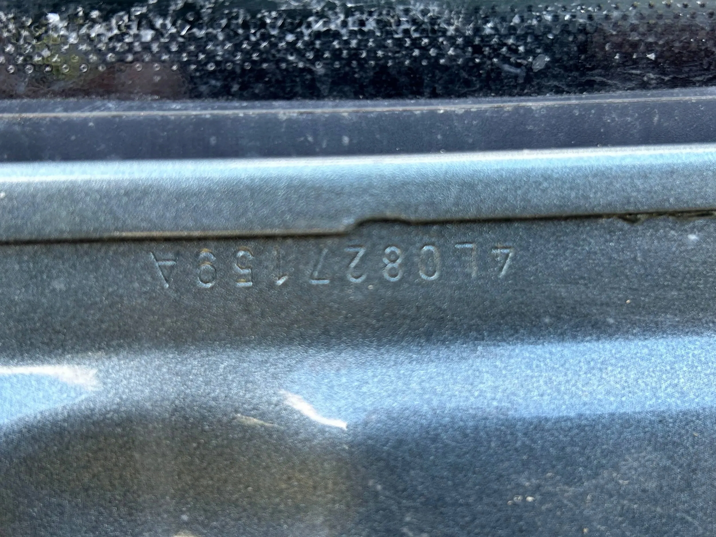 trunk door boot Audi Q7 4L 2008 4L0827159A LY7E
