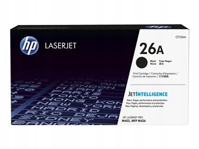 Hp 26A Black LaserJet Toner Cartridge
