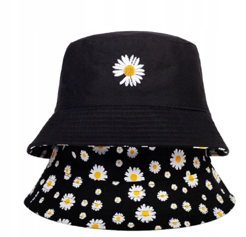 

Kapelusz Stokrotka Rybacki Bucket Hat Dwustronny