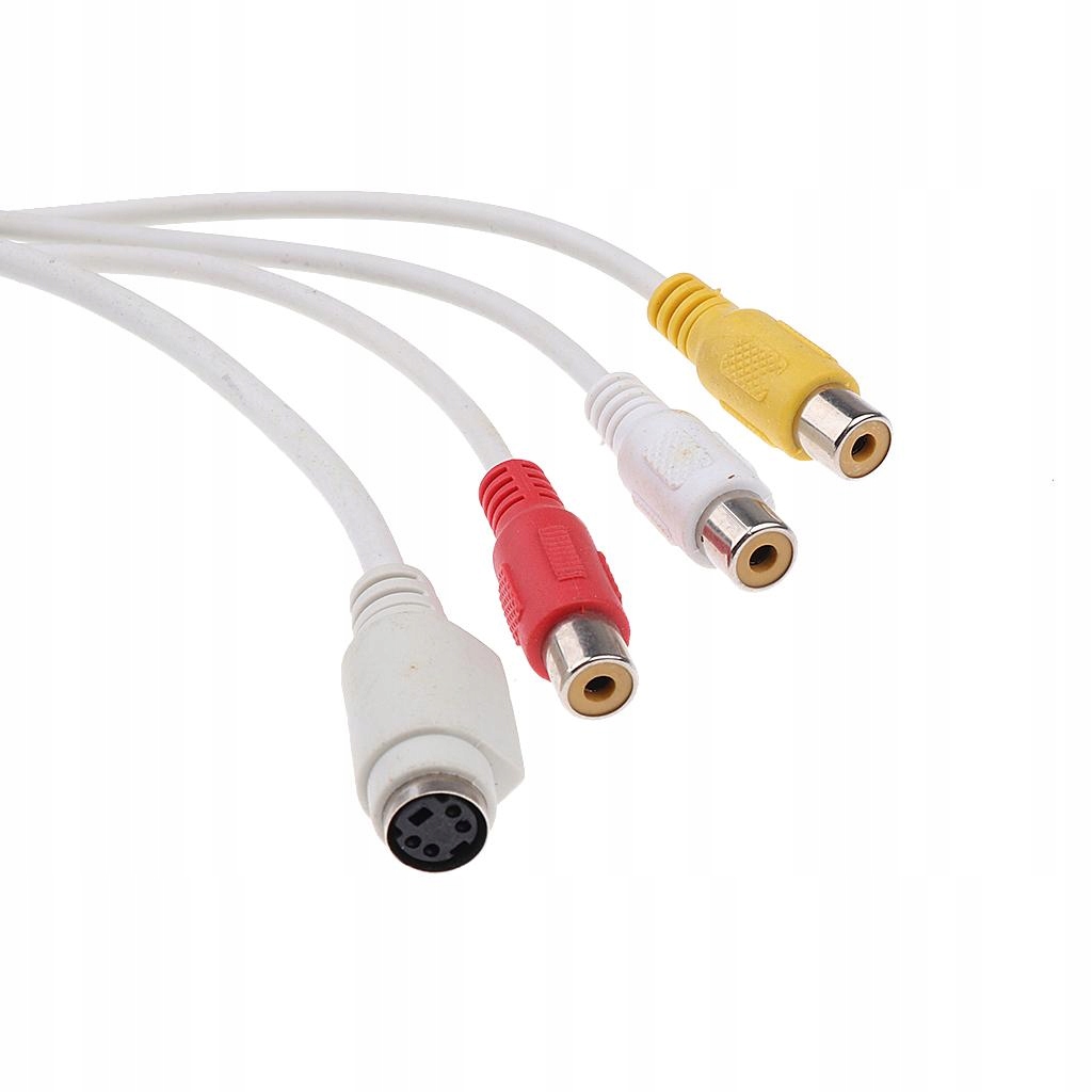 Przewód konwertujący VGA na S Video 3 RCA Composite AV TV Out dla Marka bez marki